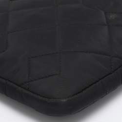 Pre Owned Marc by Marc Jacobs Black Quilted Nylon 13" Laptop Case