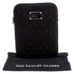 Marc by Marc Jacobs Black Neoprene iPad Case