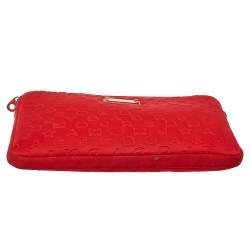 Marc by Marc Jacobs Red Polyester Dreamy Logo Laptop Case