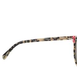 Marc by Marc Jacobs Beige/Black Marble Effect Acetate MMJ 461/S Mirror Sunglasses