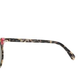 Marc by Marc Jacobs Beige/Black Marble Effect Acetate MMJ 461/S Mirror Sunglasses