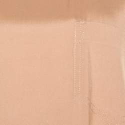 Marc by Marc Jacobs Sandstone Beige Cotton Reverse Patch Pocket Detail Top M