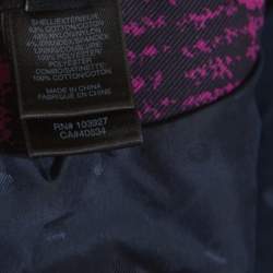 Marc By Marc Jacobs Magenta Printed Cotton Blend Canvas Dress S