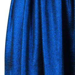 Pre Owned فستان مارك باي مارك جاكوبس ترو أزرق ميتاليك S