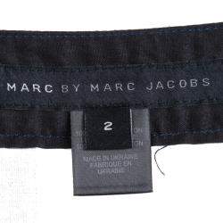 Marc by Marc Jacobs Colorblock Cotton Button Front Skirt S