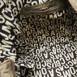 Pre Owned Marc by Marc Jacobs Grey Pretty Nylon Eliz-A Diaper Bag 