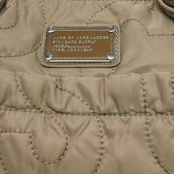 Pre Owned Marc by Marc Jacobs Grey Pretty Nylon Eliz-A Diaper Bag 