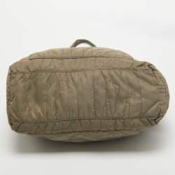 Pre Owned Marc by Marc Jacobs Grey Pretty Nylon Eliz-A Diaper Bag 