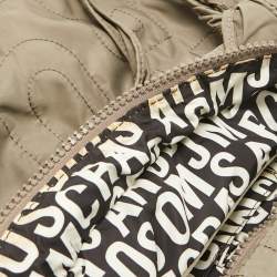 Pre Owned Marc by Marc Jacobs Grey Pretty Nylon Eliz-A Diaper Bag 