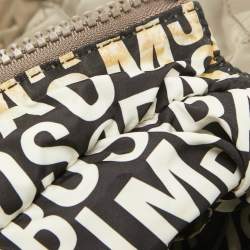 Pre Owned Marc by Marc Jacobs Grey Pretty Nylon Eliz-A Diaper Bag 