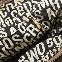 Pre Owned Marc by Marc Jacobs Grey Pretty Nylon Eliz-A Diaper Bag 