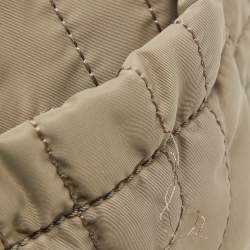 Pre Owned Marc by Marc Jacobs Grey Pretty Nylon Eliz-A Diaper Bag 