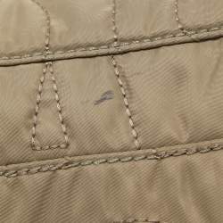 Pre Owned Marc by Marc Jacobs Grey Pretty Nylon Eliz-A Diaper Bag 