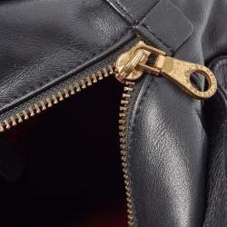 مملوكة مسبقًا Marc by Marc Jacobs Black Leather Zip Satchel