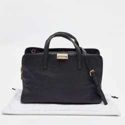 مملوكة مسبقًا Marc by Marc Jacobs Black Leather Zip Satchel