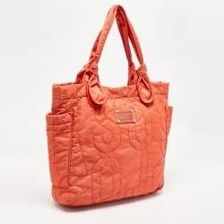 Marc by Marc Jacobs Orange Nylon Medium Pretty Tate Tote