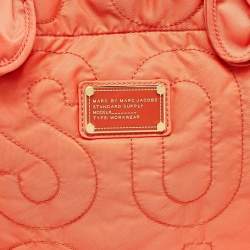 Marc by Marc Jacobs Orange Nylon Medium Pretty Tate Tote