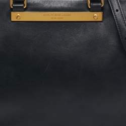 Marc by Marc Jacobs Black Leather Goodbye Columbus Satchel