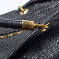 Pre Owned Marc by Marc Jacobs Black Leather Too Hot to Handle Tote