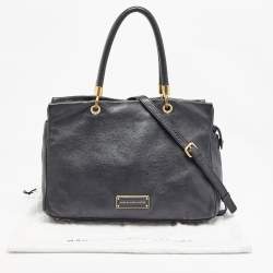 Pre Owned Marc by Marc Jacobs Black Leather Too Hot to Handle Tote