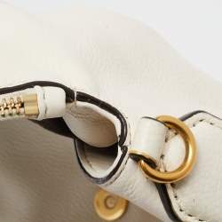 Marc by Marc Jacobs Off White Leather Classic Q Natasha Crossbody Bag