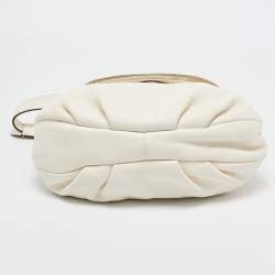 Marc by Marc Jacobs Off White Leather Classic Q Natasha Crossbody Bag