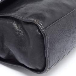 Marc by Marc Jacobs Black Leather Flipping Out Top Handle Bag