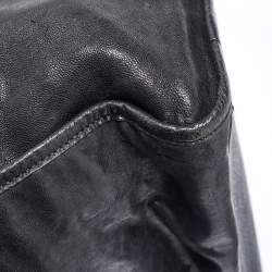Marc by Marc Jacobs Black Leather Flipping Out Top Handle Bag