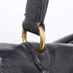 Marc by Marc Jacobs Black Leather Flipping Out Top Handle Bag