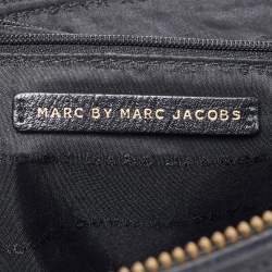 Marc by Marc Jacobs Black Leather Flipping Out Top Handle Bag