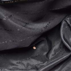 Marc by Marc Jacobs Black Leather Flipping Out Top Handle Bag