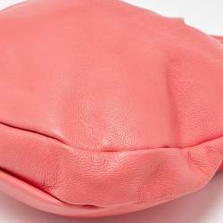Pre Owned Marc by Marc Jacobs Coral Orange Leather Classic Q Hillier Hobo