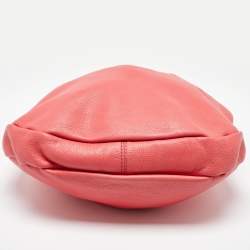 Pre Owned Marc by Marc Jacobs Coral Orange Leather Classic Q Hillier Hobo