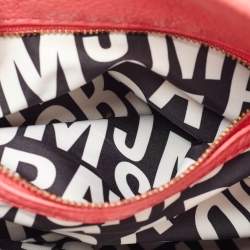 Pre Owned Marc by Marc Jacobs Coral Orange Leather Classic Q Hillier Hobo