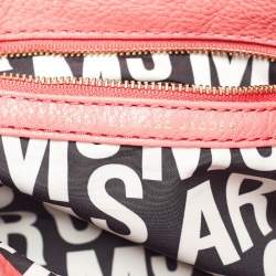 Pre Owned Marc by Marc Jacobs Coral Orange Leather Classic Q Hillier Hobo