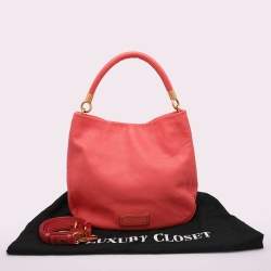 Marc by Marc Jacobs Pink Leather Too Hot To Handle Hobo