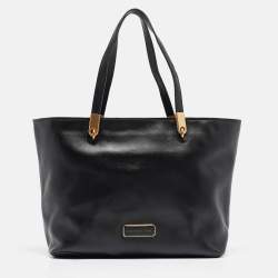 Marc by Marc Jacobs Black Leather Ligero East West Tote