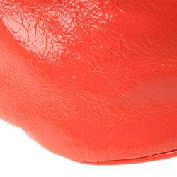 Pre Owned Marc by Marc Jacobs Orange Leather Too Hot To Handle Hobo