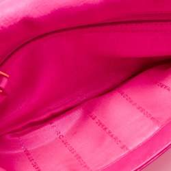 Marc by Marc Jacobs Neon Pink Leather Katie Clutch