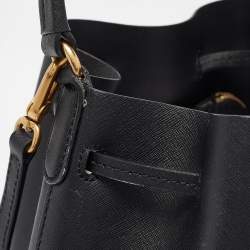 Marc by Marc Jacobs Black Saffiano Leather Bucket Bag