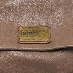 Marc by Marc Jacobs Beige Leather Classic Q Lil Ukita Satchel