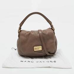 Marc by Marc Jacobs Beige Leather Classic Q Lil Ukita Satchel