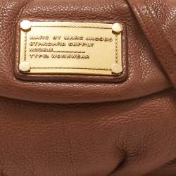 Marc by Marc Jacobs Brown Leather Classic Q Karlie Crossbody Bag