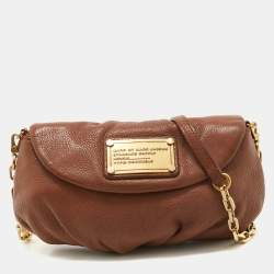 Marc by Marc Jacobs Brown Leather Classic Q Karlie Crossbody Bag