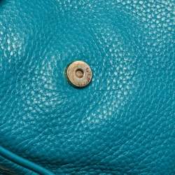 Marc by Marc Jacobs Teal Green Leather Too Hot to Handle Top Handle Bag