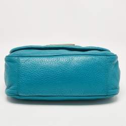 Marc by Marc Jacobs Teal Green Leather Too Hot to Handle Top Handle Bag