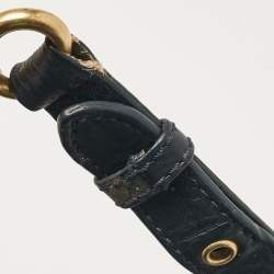 مملوكة مسبقًا Marc by Marc Jacobs Navy Blue Leather Classic Q Baby Aidan Satchel