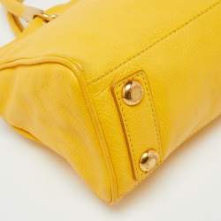 Marc by Marc Jacobs Yellow Leather Too Hot to Handle Tote