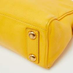 Marc by Marc Jacobs Yellow Leather Too Hot to Handle Tote