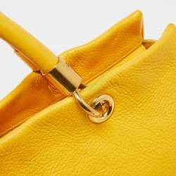 Marc by Marc Jacobs Yellow Leather Too Hot to Handle Tote